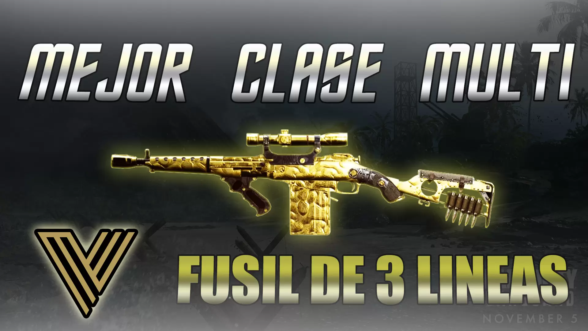 Mejor clase para el Fusil de 3 Lineas Multijugador